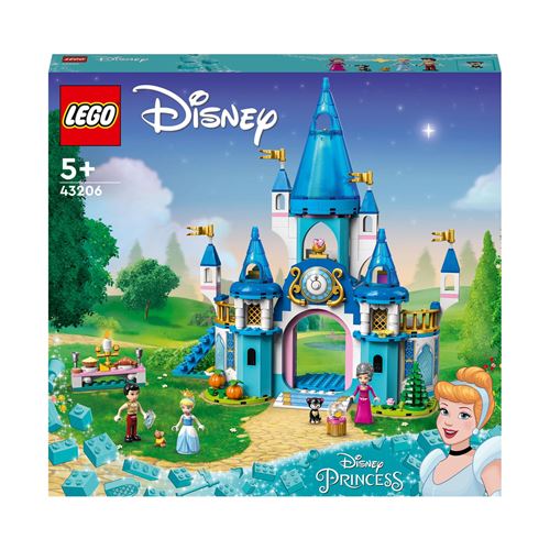 LEGO® Disney Princess 43206 Le château de Cendrillon et du Prince Charmant