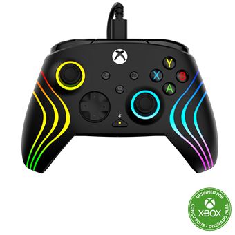 Manette filaire Turtle Beach Afterglow Wave Noir pour Xbox Series XS Xbox One et Windows