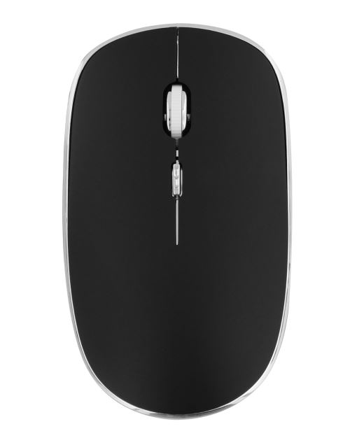 Souris sans fil T'nB Rubby Noir et argent