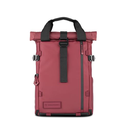 Wandrd Sac à dos PRVKE 15 L Bordeaux + Cubes de rangements + Sangles V4