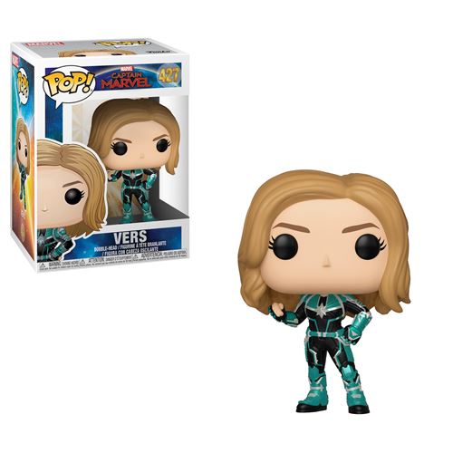 CAPTAIN MARVEL-BOBBLE HEAD POP N°427-VERS