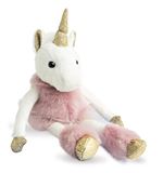 Peluche Doudou et Compagnie Girls & Glitter Licorne 25 cm Rose