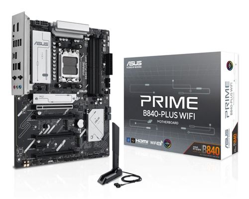 Carte mère ASUS PRIME AMD B840-PLUS WIFI ATX Socket AM5 Chipset AMD B840