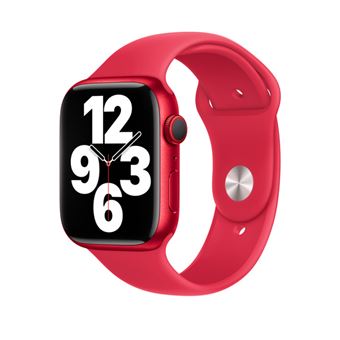 Bracelet pour Apple Watch Sport Band Rouge 45mm