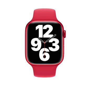 Bracelet pour Apple Watch Sport Band Rouge 45mm