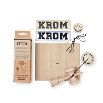 Jeu de plein air Krom Kendama Gas Beige