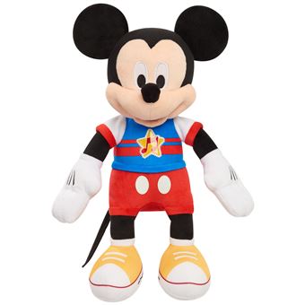 Peluche interactive sonore et lumineuse Mickey 30 cm