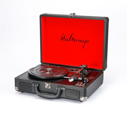 Platine vinyle Bluetooth Halterrego H Turn II Noir