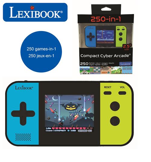 Console de jeux portable Lexibook Compact Cyber Arcade 250 jeux