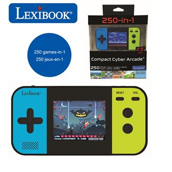 Console de jeux portable Lexibook Compact Cyber Arcade 250 jeux