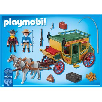 playmobil cowboy diligence