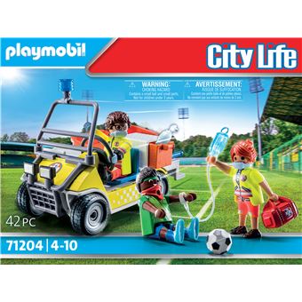 Playmobil City Life 71204 Véhicule de secours