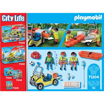 Playmobil City Life 71204 Véhicule de secours