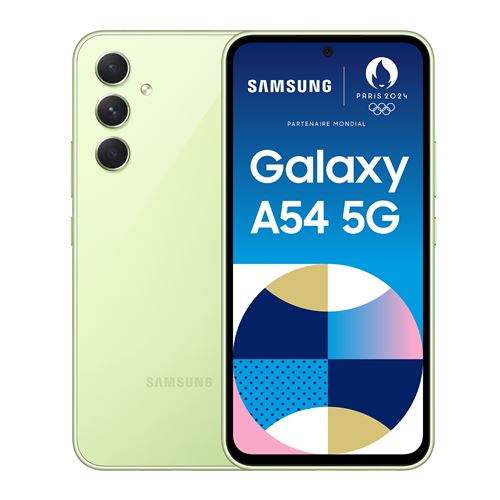 Smartphone Samsung Galaxy A54 6,4 5G Nano SIM 128 Go Noir