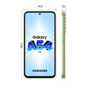 Samsung Galaxy A54 5G Vert 128 Go Neuf & Reconditionné