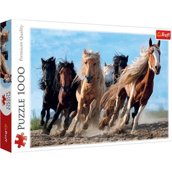 Puzzle Chevaux blancs au galop - Puzzle - Puzzle 500 pièces - Sinterklaas cadeaux Puzzle Chevaux blancs au galop - Puzzle - Puzzle 500 pièces - Sinterklaas cadeaux
