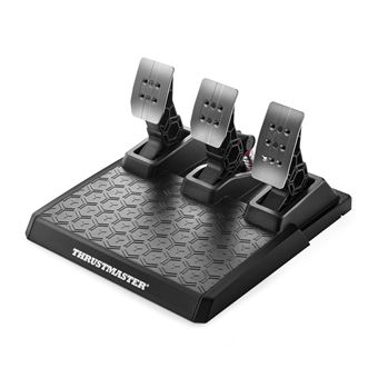 Volant de course Thrustmaster T248 Noir et Gris + Pédales magnétiques T3PM pour PC et Xbox