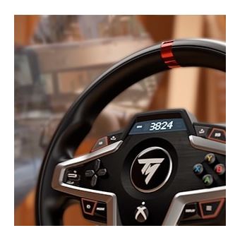 Volant de course Thrustmaster T248 Noir et Gris + Pédales magnétiques T3PM pour PC et Xbox