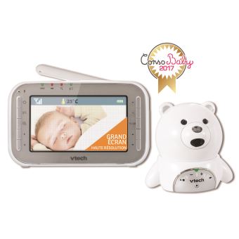 15 54 Sur Ecoute Bebe Video Vtech Babyphone Video Xl Ourson Bm40 Produits Bebes Fnac