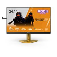 Ecran PC gaming Aoc CS24A 24,1" 610 Hz Full HD Noir et Orange