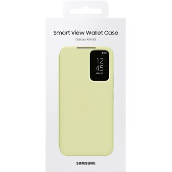 Etui de protection Smart S View pour Samsung Galaxy A54 5G Vert