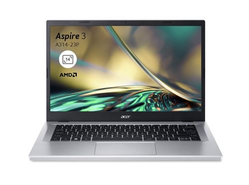 Pc Portable Acer Aspire 3 14 A314-23P-R3Tf 14" Amd Ryzen 5 16 Go Ram 512 Go Ssd Gris