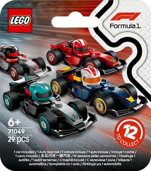 Lego Minifigures Lego® Minifigures 71049 Voitures F1® À Collectionner