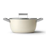 Faitout Smeg CKFC2411CRM 24 cm Crème