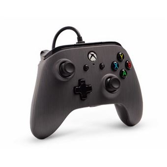 Manette Xbox One PowerA filaire Gris Anthracite