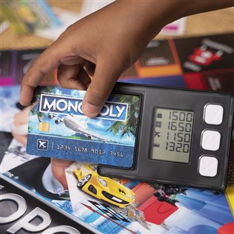 Jeu classique Hasbro Gaming Monopoly Super électronique