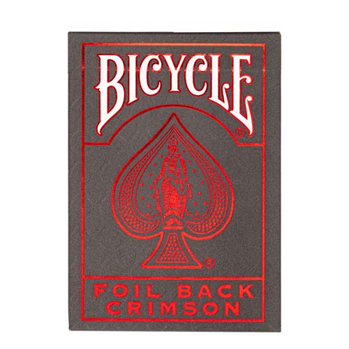 Bicycle Metalluxe Crimson Rider Back Carte De Jeu - vue 6