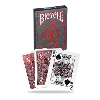 Jeu de cartes Bicycle Ultimates Mettaluxe Rouge