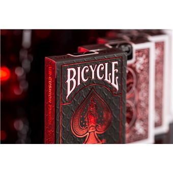 Jeu de cartes Bicycle Ultimates Mettaluxe Rouge
