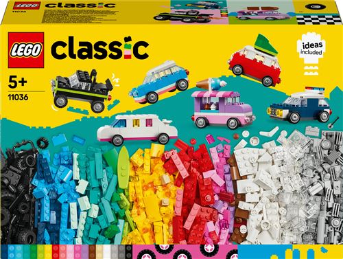 LEGO® Classic 11036 Les véhicules créatifs