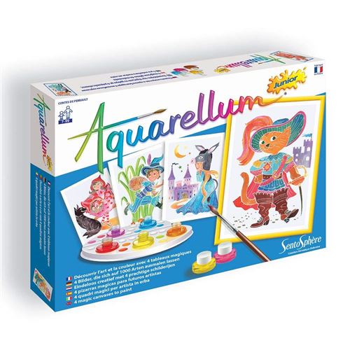 Kit créatif Aquarellum Junior Contes de Perrault SentoSphère