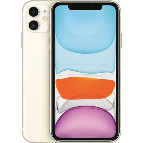 Acheter Apple iPhone 11 6.1"" 256 Go Double SIM Blanc V2 État correct - 227,00 € Apple iPhone 11 6.1"" 256 Go Double SIM Blanc V2 État correct - Apple reconditionné disponible sur Fnac