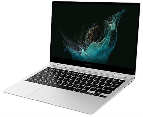 PC portable Samsung Galaxy Book2 Pro 360 13,3" Ecran tactile Intel® Core™ i7 16 Go RAM 512 Go SSD Argent Reconditionné