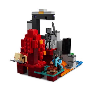 3€19 sur LEGO® Minecraft™ 21172 Le portail en ruine - Lego - Achat & prix