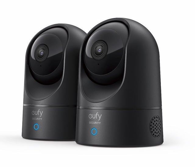 Pack Caméras de surveillance connectées Eufy Cam 2K Pan Tilt