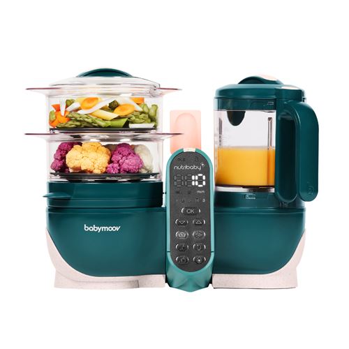 Mixeur Cuiseur Bébé Babymoov Nutribaby+ – 6 en 1, Capacité 2,2L, 500 W - vue 2