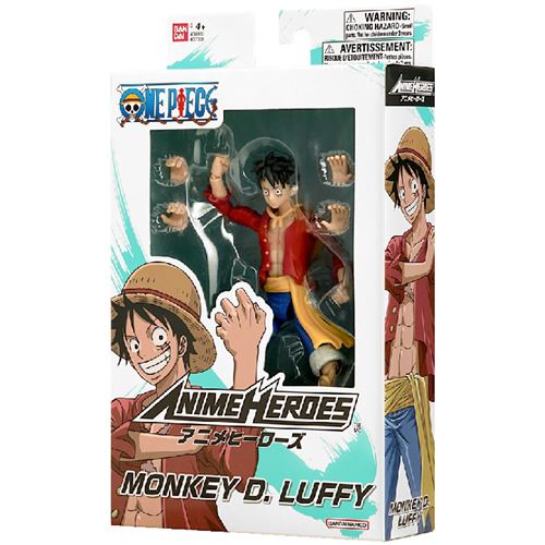Figurine Anime Heroes - One Piece - Luffy - 17 cm