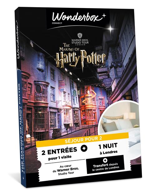 Coffret cadeau Tick nBox Harry Potter Studio Séjour