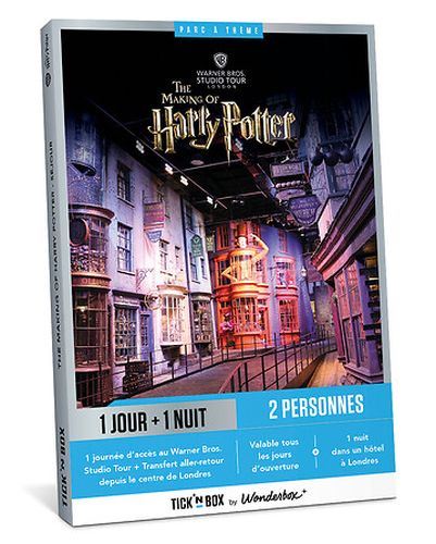 Coffret cadeau Tick'nBox Harry Potter Studio Séjour - Coffret cadeau -  Achat & prix