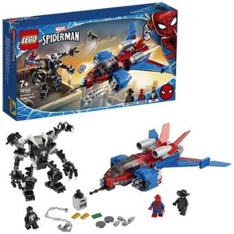 LEGO® Marvel Super Heroes 76150 Le Spider-jet contre le robot de Venom