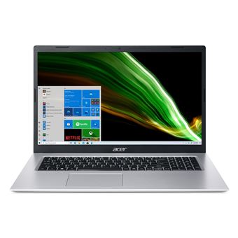 PC Portable Acer Aspire 3 A317-53-53N9 17,3" Intel Core i5 16 Go RAM 256 Go SSD Gris - 1