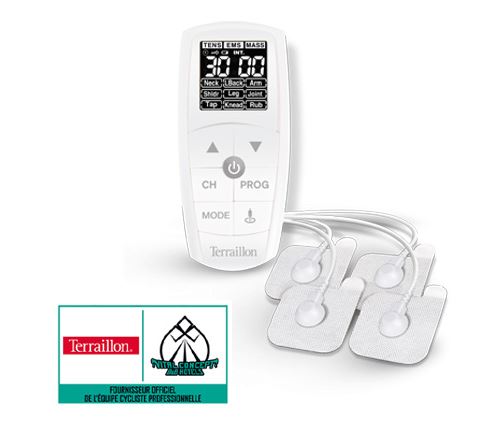 Appareil d'électrostimulation Terraillon Trio Care Blanc