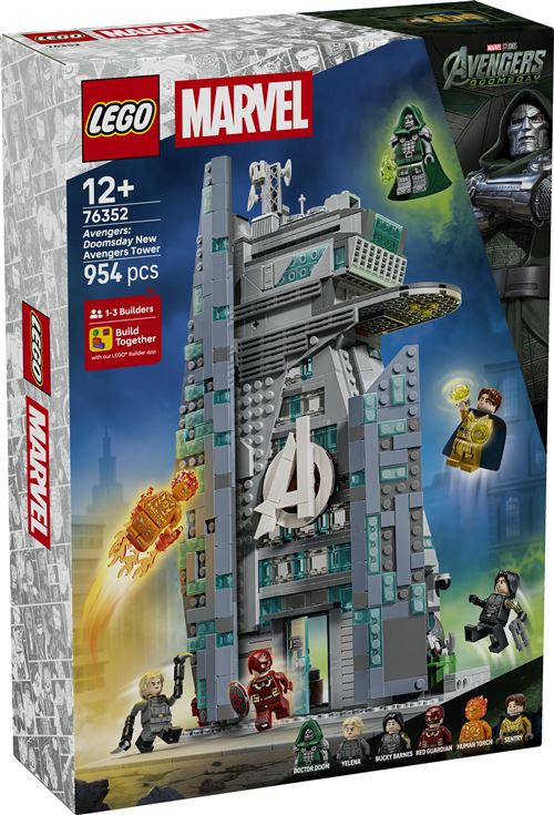 LEGO® Super Heroes 76352 Avengers : Doomsday La nouvelle tour des Avengers