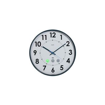 Moniteur d'air Orium Horloge analogique Quaelis 15 Capteur CO2 11344 Blanc et Gris