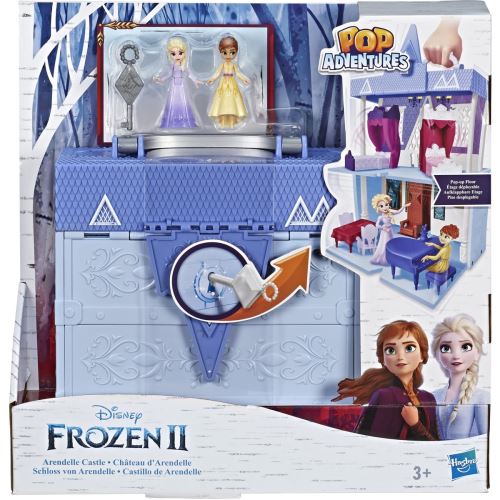 Coffret Château d'Arendelle Disney Frozen La Reine des Neiges 2 avec figurines Anna et Elsa