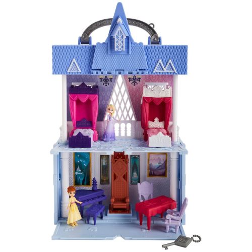 Coffret Château d'Arendelle Disney Frozen La Reine des Neiges 2 avec  figurines Anna et Elsa sur notre comparateur de prix